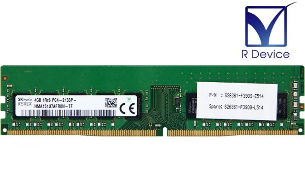 S26361-F3909-E514 ٻ 4.0GB DDR4-2133P PC4-17000P ECC Unbuffered 1.2V 288-Pinť