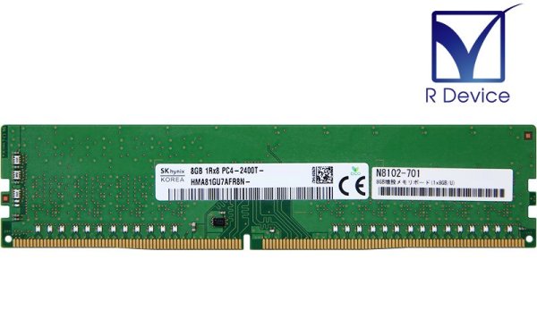 N8102-701 NEC Corporation 8GB 増設メモリボード DDR4-2400 PC4-2400 SDRAM ECC付  Unbuffered【中古】 - プリンター、サーバー、セキュリティは「アールデバイス」