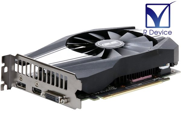 ASUSTeK Computer GeForce GTX 1660 6.0GB DP/HDMI/DVI-D PCI Express 3.0 x16  PH-GTX1660-O6G【中古】 - プリンター、サーバー、セキュリティは「アールデバイス」