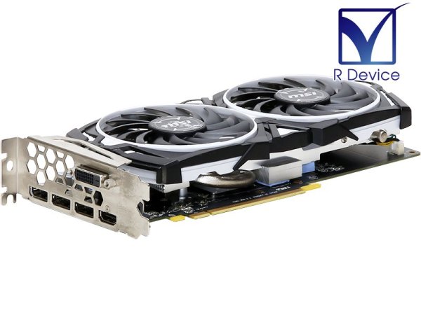 MSI Radeon RX 570 8.0GB DP *3/HDMI/DVI-D PCI Express 3.0 x16 Radeon RX 570  ARMOR 8G【中古】 - プリンター、サーバー、セキュリティは「アールデバイス」