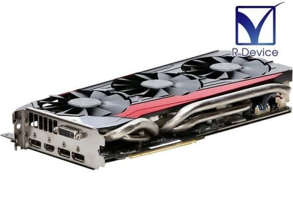 ASUSTeK GeForce GTX 980 Ti 6.0GB DVI-I/HDMI/DP *3 PCI Express 3.0 x16 STRIX-GTX980TI-DC3OC-6GD5š