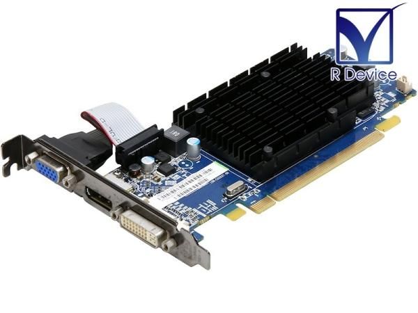 SAPPHIRE Radeon HD 5450 512MB D-Sub 15-Pin/DisplayPort/DVI-I PCI Express 2.0 x16 11166-00š