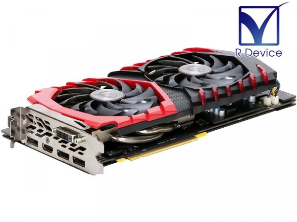 MSI GeForce GTX 1060 6.0GB Dual-Link DVI-D/HDMI/DisplayPort *3 PCI Express  3.0 x16【中古】 - プリンター、サーバー、セキュリティは「アールデバイス」 - 年末年始休業日 12月28日 (土) から 01月05日 (日)