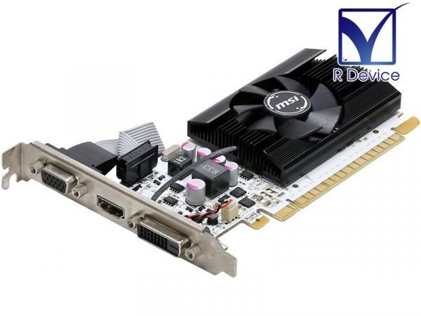 MSI GeForce GT 730 1024MB D-Sub 15-Pin/HDMI/DVI-D PCIe 2.0 x16 N730K-1GD5LP/OCV1š 