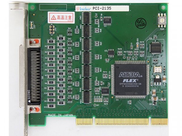 PCI-2135 Interface DI24点 独立絶縁 12V PCIバス 対応 デジタル入力 インタフェースモジュール【中古】 -  プリンター、サーバー、セキュリティは「アールデバイス」