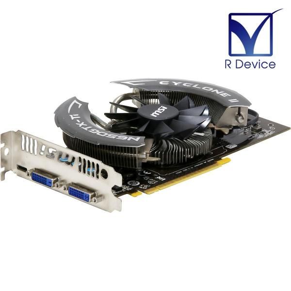MSI GeForce GTX 650 Ti 1GB DVI-I/DVI-D/mini-HDMI PCI Express 3.0 x16 N650GTX-Ti Cyclone II PE OCš