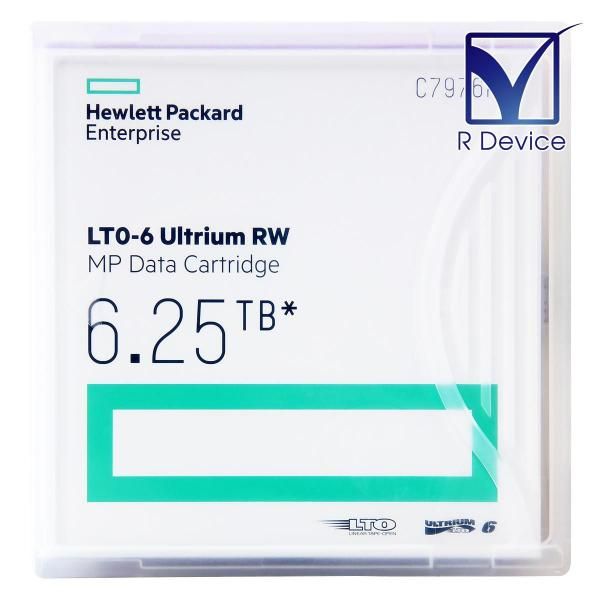 C7976A Hewlett Packard Enterprise LTO-6 Ultrium 6.25TB RW ǡȥå 1ܡ̤ʡ