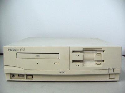 PC98NEC PC-9821Ce2本体（ジャンク、CD不良、CPU増設）