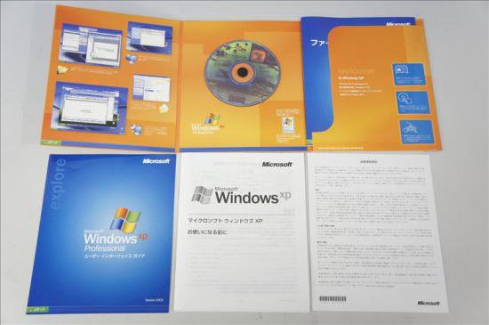 Microsoft Windows XP Professional SP2 ステップアップグレード版 