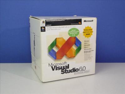 Microsoft Visual Studio 6.0 Enterprise Edition ※VisualStudio 6.0は