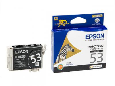 EPSON ICBK53 フォトブラック PX-G5300 PX-5600用 純正インク