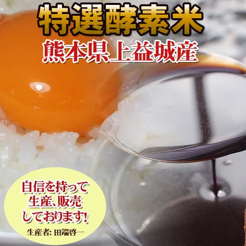 ［定期購入12ヶ月］熊本産特選酵素米10キロ
