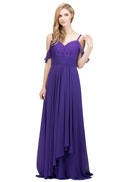 演奏会ドレスとステージドレスのパープル 紫