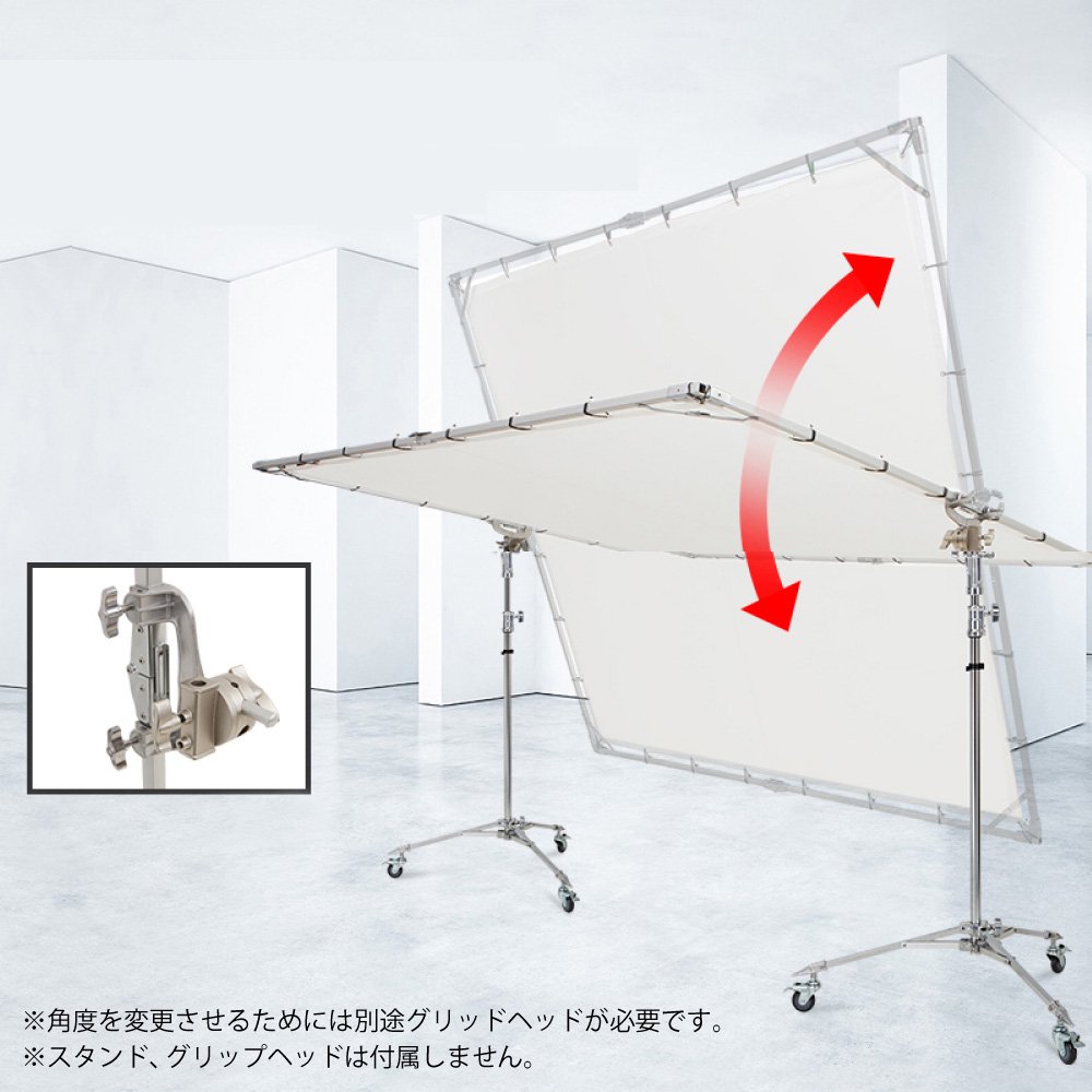 スタジオパネル紗幕 2400（240cm四方） - 撮影機材、撮影用ライト、ストロボの専門店 OMNIVAS（オムニバス）