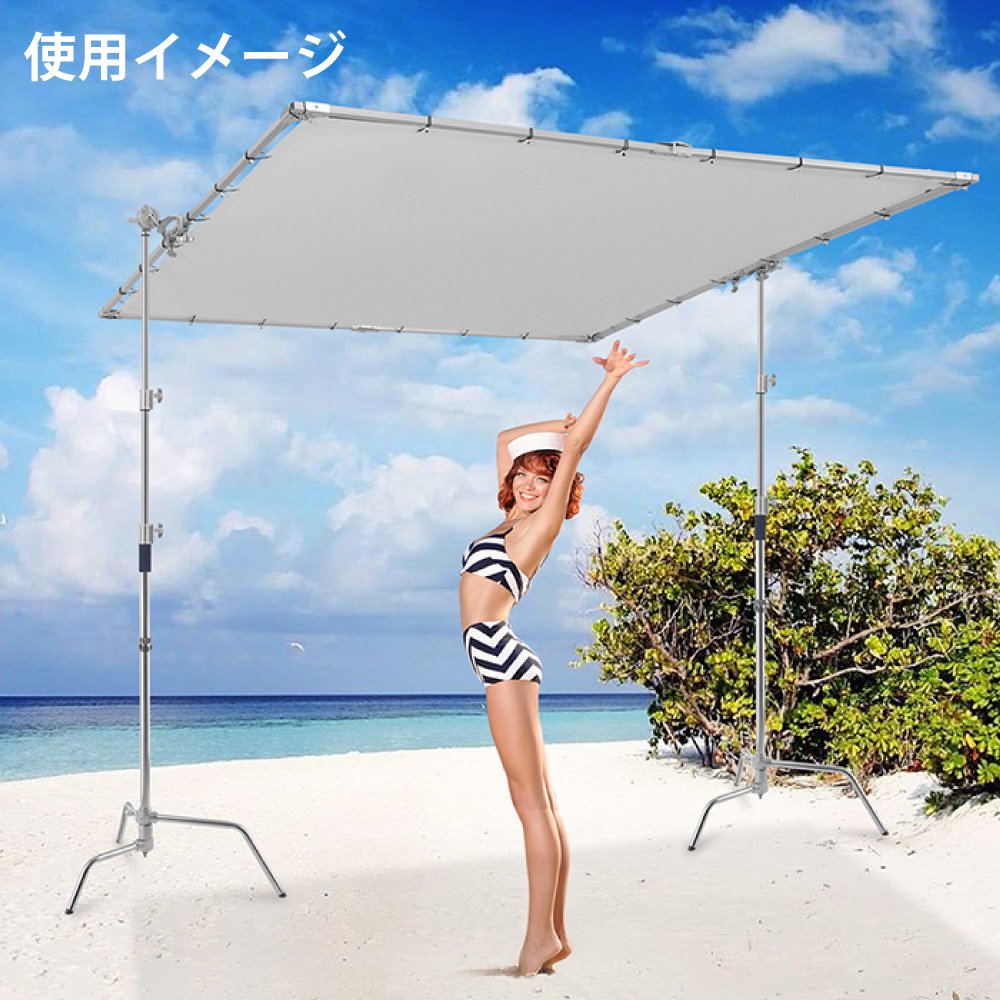 スタジオパネル紗幕 1521（150x210cm） - 撮影機材、撮影用ライト、ストロボの専門店 OMNIVAS（オムニバス）