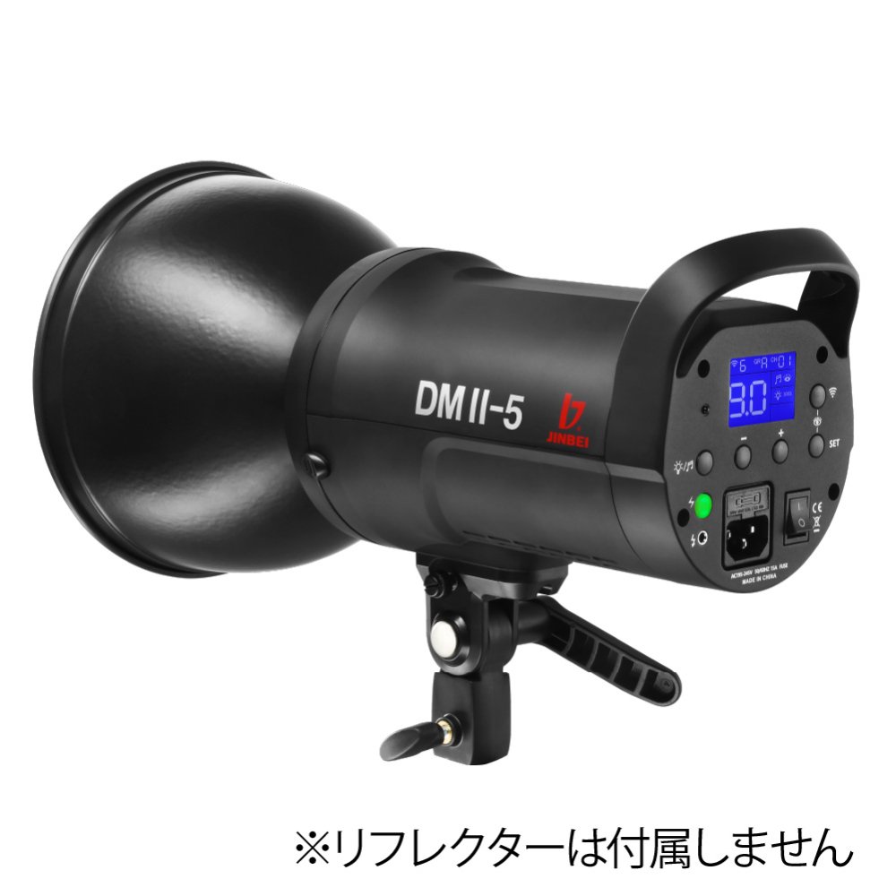 DMII-5 JINBEI 500Wsスタジオモノブロックストロボ - 撮影機材、撮影用