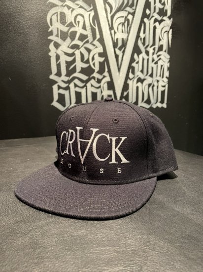 CRACKHOUSE(クラックハウス) / CH CR▽CK OTTO cap / WHITE - CRACK