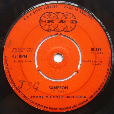 Sampson / Tommy Mccook-
