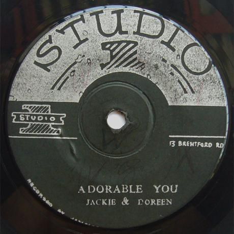 レゲエ レコード jackie & doreen adorable you Jackie Opel, Doreen - Adorable You(7