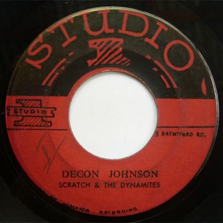 ジャマイカ7” King Scratch (3) &amp; The Dynamit Deacon Johnson / So Good (Rinky Dink) none Studio One /00050 SCRATCH & THE DYNAMITES - DECON JOHNSON (STUDIO ONE)