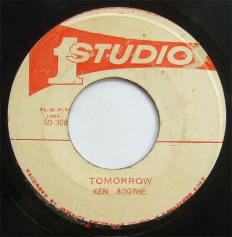 ジャマイカ7” Ken Boothe Moving Away / Tomorrow S03064 Studio One /00050 7