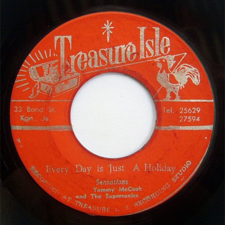 THE SENSATIONS - EVERY DAY IS JUST A HOLIDAY (TREASURE ISLE)