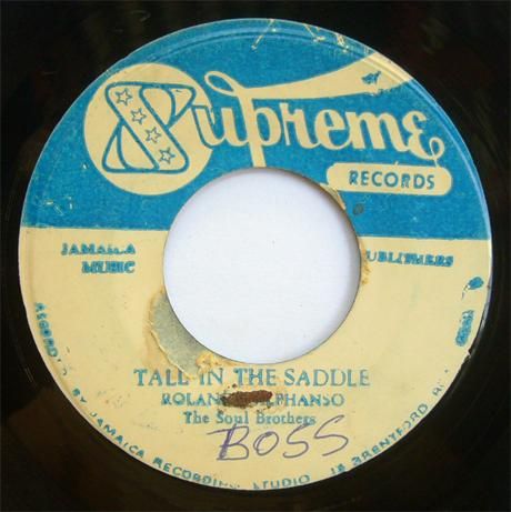 ジャマイカ7” Ken Boothe Come Running Back none Supreme Records /00050 KEN BOOTHE - COME RUNNING BACK (SUPREME)