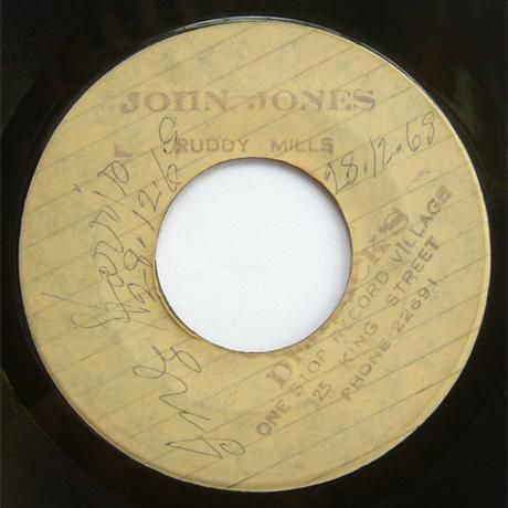 ジャマイカ7” Rudy Mills John Jones / Place Called Happiness none Not On Label /00050 Rudy Mills - John Jones , Place Called Happiness (7