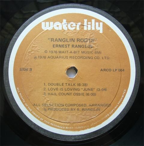 ERNEST RANGLIN - RANGLIN ROOTS (WATER LILY)