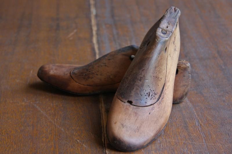 アンティーク 靴 木型 / WOODEN SHOE MOLD - ZEROMILE