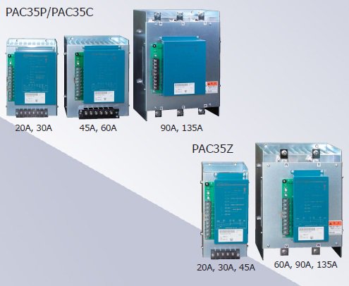 三相電力調整器 PAC35（シマデン） - 温度制御機器.net