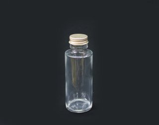 ハーバリウム用　細口ガラス瓶<br/>ミニ円柱型