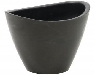 Amazon.co.jp: 黒柿 スクエア花器 (大) : ホーム＆キッチン