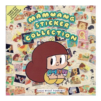 MAMUANG STICKER COLLECTION BOOK マムアンステッカーコレクション