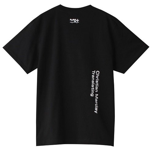 クリスチャン・マークレー Christian Marclay トランスレーティング[翻訳する]展 Tシャツ黒 - NADiff Online