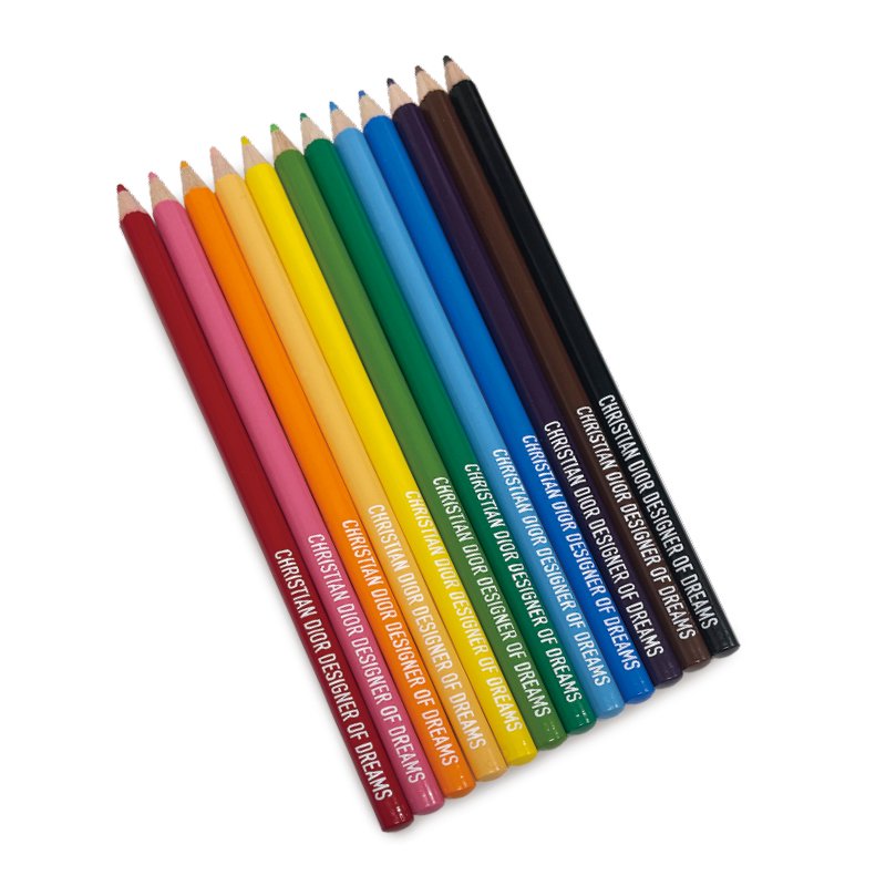 クリスチャン・ディオール、 夢のクチュリエ 色鉛筆/Color pencil 1-