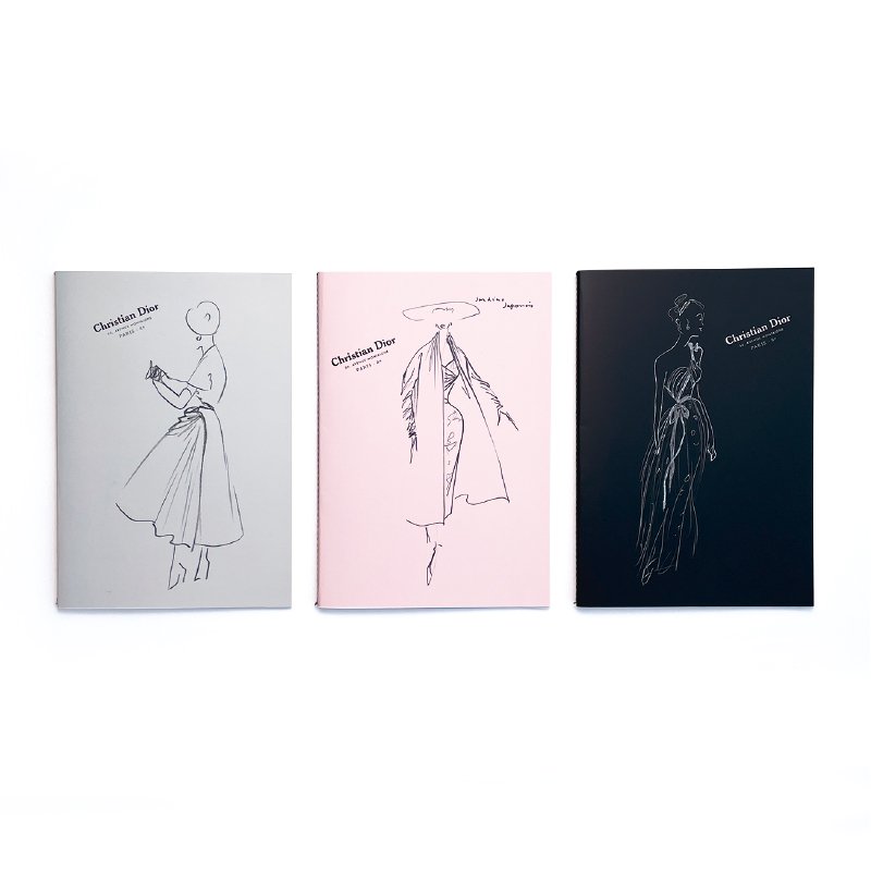 終了】ソフトカバーノート/ Softcover Notebook Pink（全3色