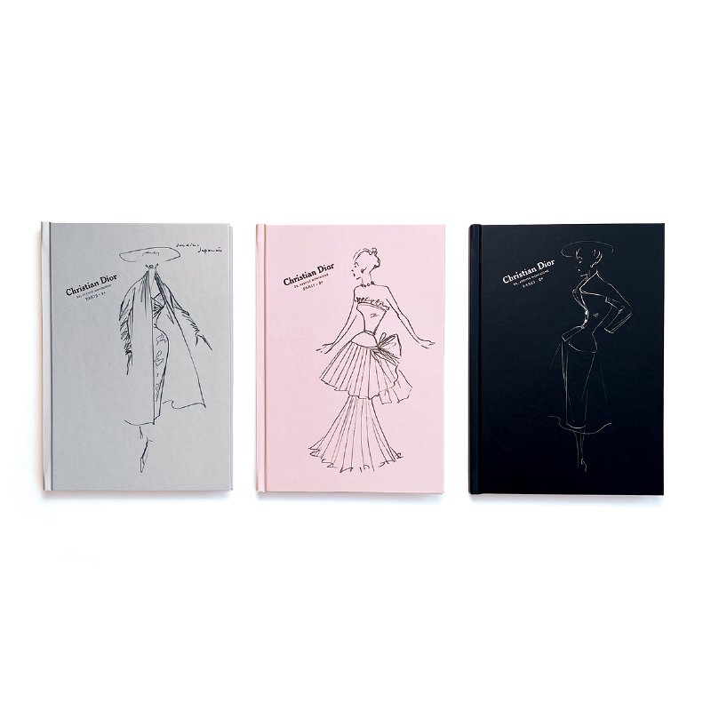 終了】ハードカバーノート/ Hardcover Notebook Pink（全3色 