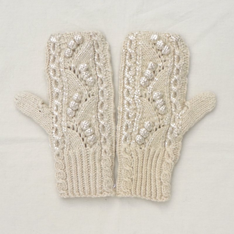 YUKI FUJISAWA /Mittens White - NADiff Online