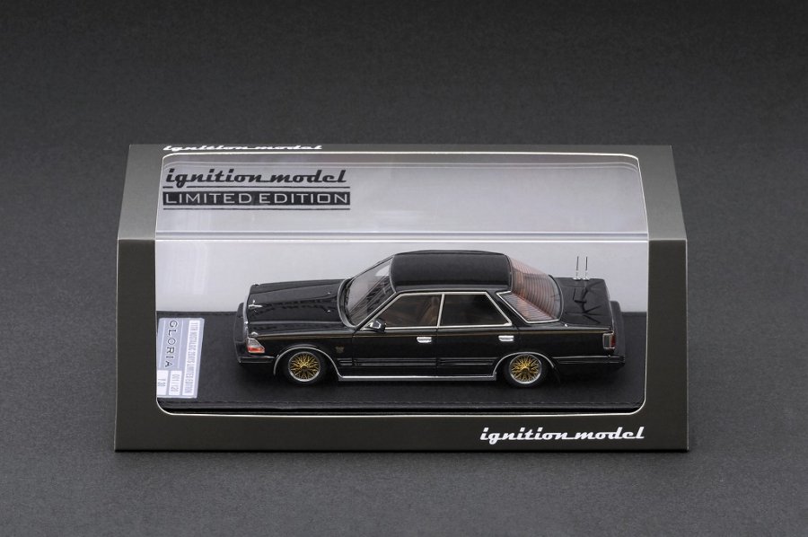 IG1309 1/43 Nissan Gloria Y30 4Door Hardtop Brougham VIP Black