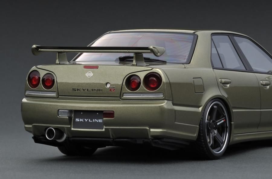 IG1582 1/18 Nissan Skyline 25GT Turbo (ER34) Millennium Jade - ig