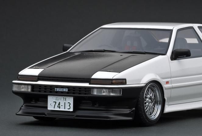 イグニッションモデル 1 18 トレノ AE86 シルバー ジャンク 最新アイテム