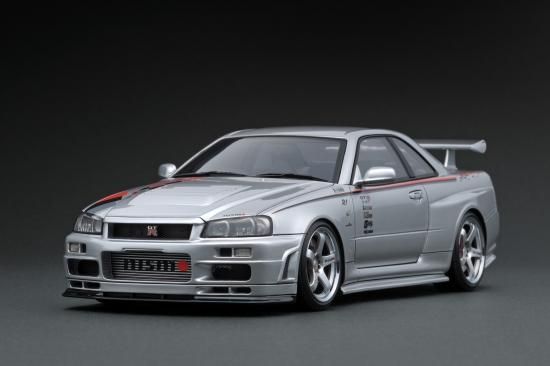 Ig19 1 18 Nismo R34 Gt R R Tune Silver Ig Model