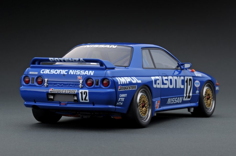 IG1727 1/18 CALSONIC SKYLINE #12 R32 GT-R 1990 JTC Debut Win - ig