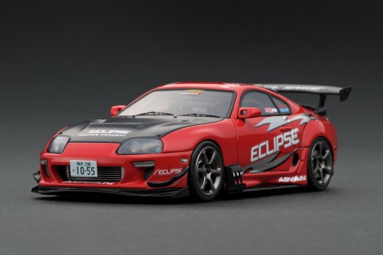 IG1977 1/43 Toyota Supra (JZA80) RZ ORIDO-STREET Ver.2 Red - ig-model