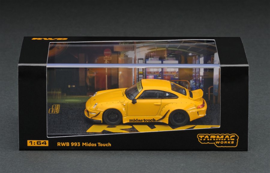 TW 1/64 RWB 993 ミダスタッチ イエロー マレーシア限定MidasTouch