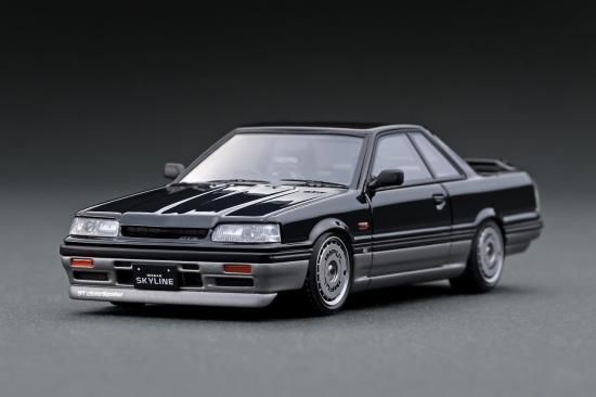 Ig 1 43 Nissan Skyline Gts R31 Black Gun Metallic Ig Model