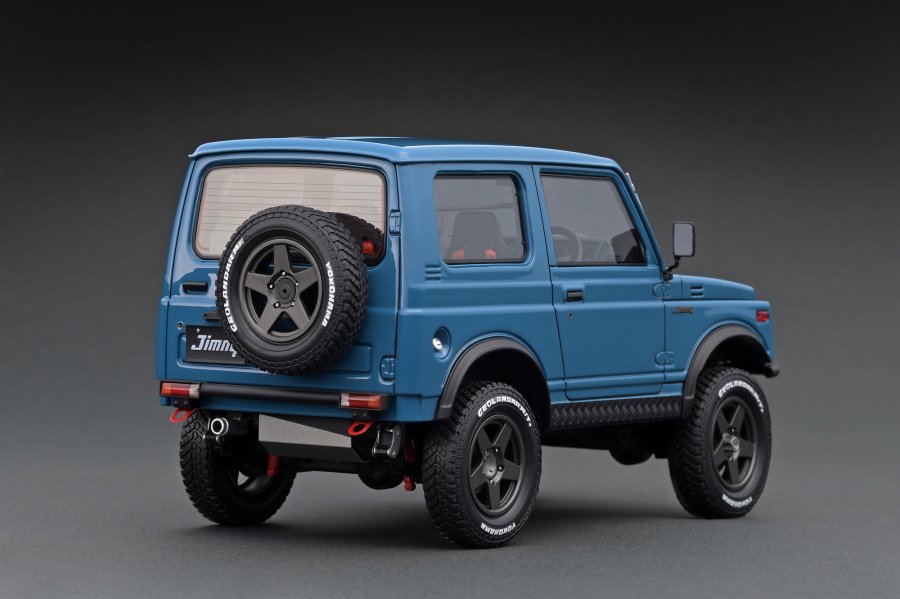 IG1722 1/18 SUZUKI Jimny (JA11) Blue - ig-model