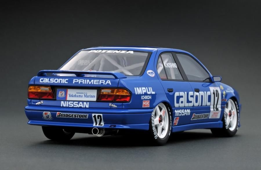 IG1761 1/18 CALSONIC PRIMERA (#12) 1994 JTCC INTERTEC FUJI With Mr