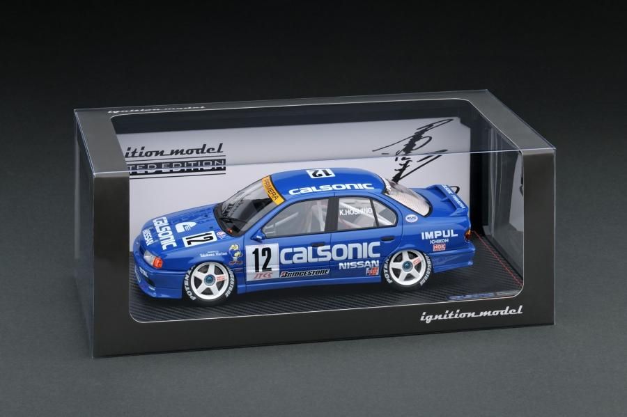 IG1761 1/18 CALSONIC PRIMERA (#12) 1994 JTCC INTERTEC FUJI With Mr